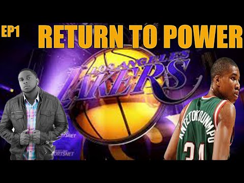 NBA 2k16 My League ep 1: Rebuilding the Lakers: My League/ NBA 2k16 Mygm Lakers( 1st game + Trades)