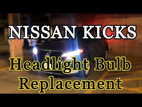 Nissan Kicks: Headlight Bulb Replacement