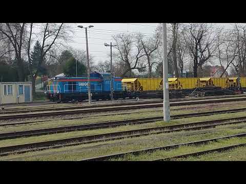 SA134, SM42, SA135 na stacji Jasło.