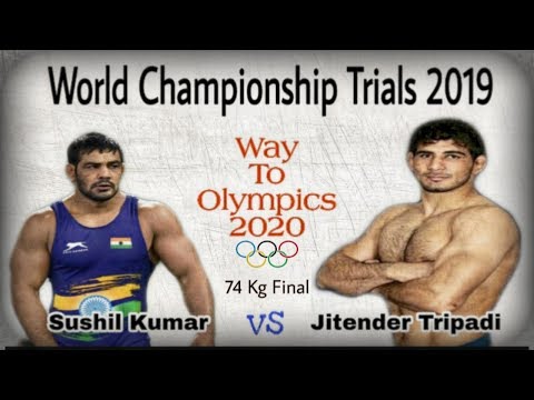 Sushil Kumar vs Jitender Tripadi ~ Wrestling World Championship 2019 Trials - 74 Kg Final