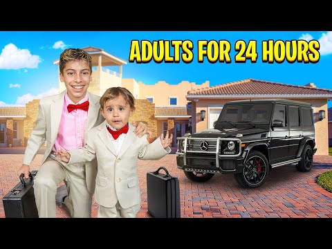 Letting Our Kids Become ADULTS For a DAY!!