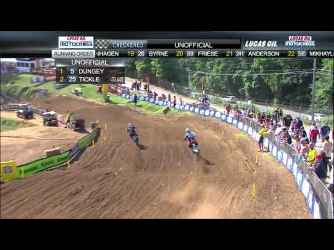 Budds Creek 450 Moto 2: Jake Weimer vs. Josh Grant for 4th, Last Lap