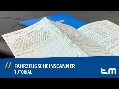 Fahrzeugscheinscanner - Tutorial (DE)