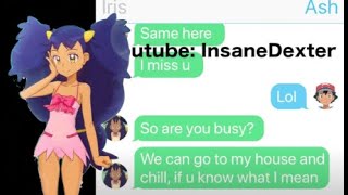 Pokémon Group Chat | IRIS SEDUCING ASH!