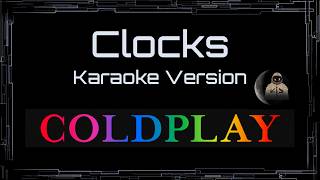 Coldplay • Clocks (CC Karaoke / Instrumental)