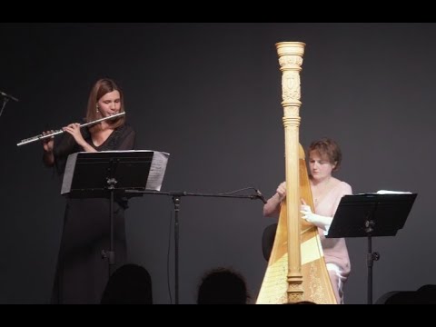 Adrian Shaposhnikov Sonata for Flute and Harp part 3/Адриан Шапошников Соната для флейты и арфы 3ч