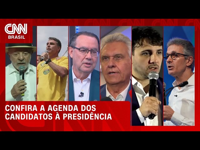 Eleições 2026: confira a agenda dos candidatos à presidência | CNN NOVO DIA