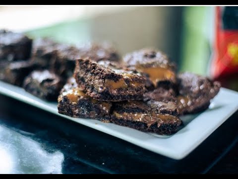 Megan Day's Smoked Chocolate Carmel Brownies