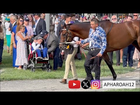 Cody's Wish’s Magic Run continues with Cody Dorman in attendance at the 2023 Whitney Stakes