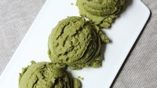 녹차 스쿱쿠키 만들기 (green tea scoop cookies)