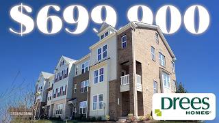 Drees Homes Kings Landing Manassas VA | Full Tour of the Balmoral Townhouse