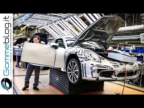 CAR FACTORY: Porsche 911 HOW IT'S MADE Production Plant 2017