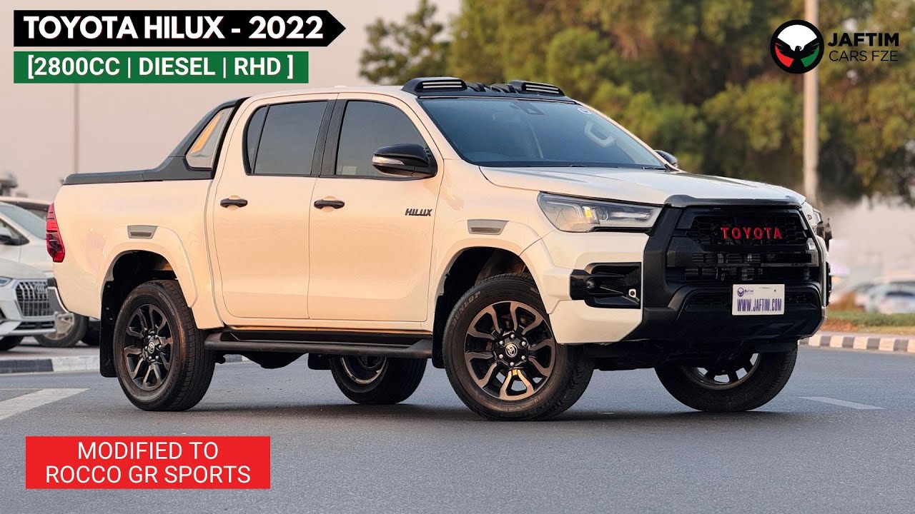 Toyota Roco Full Modified Used Toyota Hilux MODIFIED TO ROCCO GR SPORTS | RHD | DOUBLE CABIN | 2 ...
