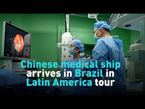 Chinese navy ship offers medical aid in Brazil in Latin American tour