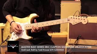 Video thumbnail for Fender Custom Shop / MBS Eric Clapton Stratocaster Gold Leaf built by Todd Krause 【S/N CZ533043】 by 1484tv イシバシ楽器公式
