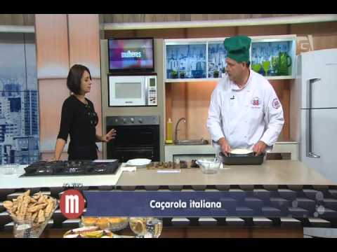 Alexandre Franciulli - Gazeta - Mulheres 11/09/2015 - Caçarola italiana