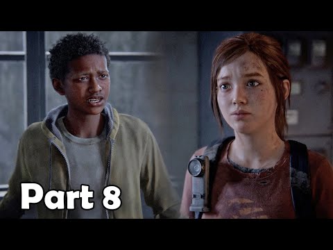 THE LAST OF US REMAKE - PS5 Walkthrough Gameplay Part 8 - Sam (FULL GAME) Grounded Difficulty