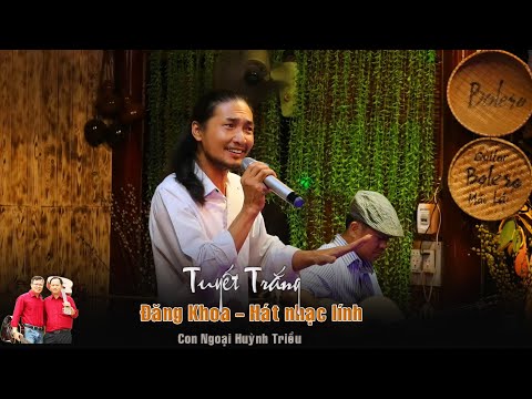 Tuyết Trắng | Đăng Khoa con của Ngoại Hát Live - Bolero Mái Lá