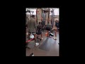 Saquon Barkley Squats 585 Barefoot