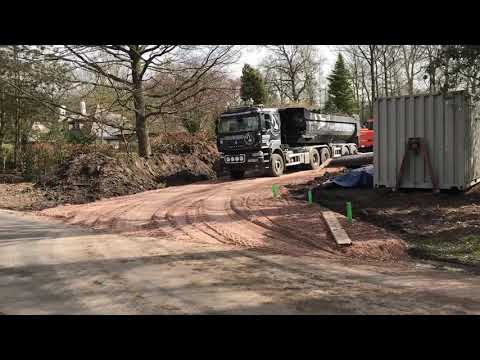 Uitgraven kelder en afvoer grond