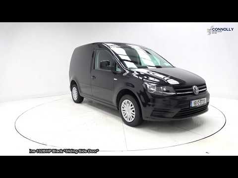 CMG VW Commercial Sligo:161C5729 VW CAddy 2.0TDI Trendline 102BHP Black *Sliding Side Door*