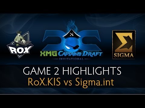 RoX.KIS vs Sigma.int - Game 2 Highlights - The XMG Captains Draft Invitational