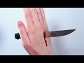 KNIFE THROUGH HAND!