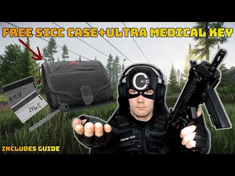 Escape from Tarkov FREE SICC Case+Ultra Medical Storage key