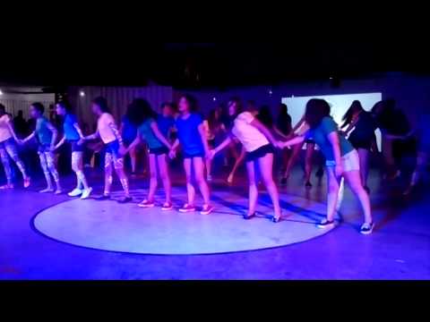 Abertura dos jogos, colégio Anchieta.