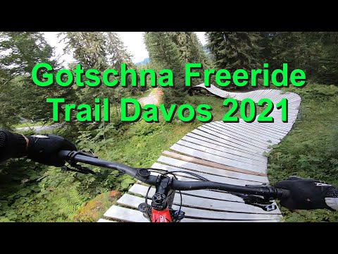 Gotschna Freeride Trail Davos 2021 Bikepark Flow Line mtb
