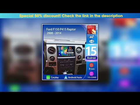 Best Seller Android 15 Carplay Auto Car Radio Multimedia Player For Ford F150 P415 Raptor 2008 - 20