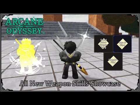 ALL New Weapons Skills Showcase (Arcane Odyssey)
