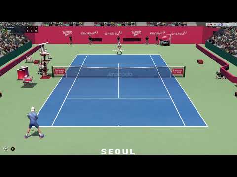 Djokovic vs  Ymer  Full Ace Tennis SF ATP250  Beijing Part2