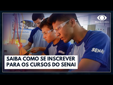 SENAI abre 11 mil vagas em diversos cursos | Jornal da Band