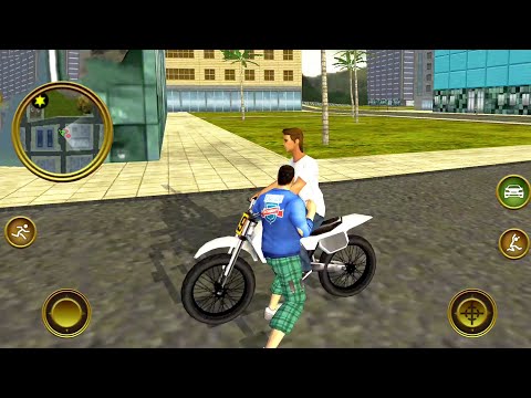 Bike Simulator US Police Crime Rope Hero Real Gangster Simulator Android Gameplay