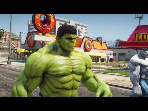 Team Hulk FOUND Giant Angry Siren Head Army   Hulk 2099 & Grey Hulk & Hulk Thor