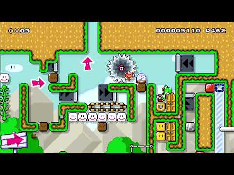 Spiky Puzzle - Liftebauer | Solution  [SMM2]