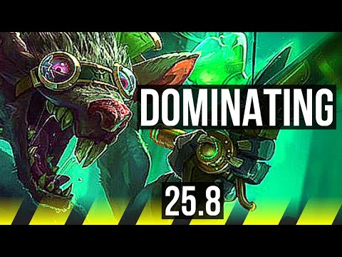 TWITCH & Camille vs KAI'SA & Neeko (ADC) | Dominating | KR Master | 25.8