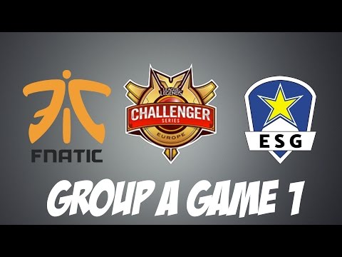 Fnatic Academy vs. Euronics Gaming - HIGHLIGHTS - 2017 EU CS Spring Qualifiers Group A