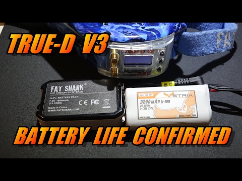 Furious FPV True-D V3 Battery Life Confirmed