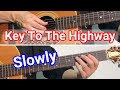 Key To The Highway Slow Clapton Style Key A Blues Guitar Lessons And Tips