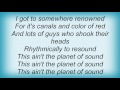 Face To Face - Planet Of Sound Lyrics