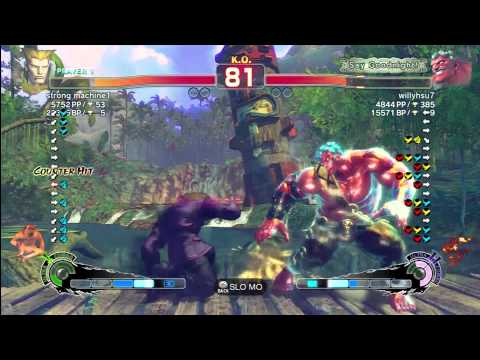 strong machine 1 (Guile) vs willyhsu7 (Hakan)