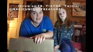 Unboxing 90's Mystery Box ~ *Me & M Monday* Etsy, Magic Unique Treasures