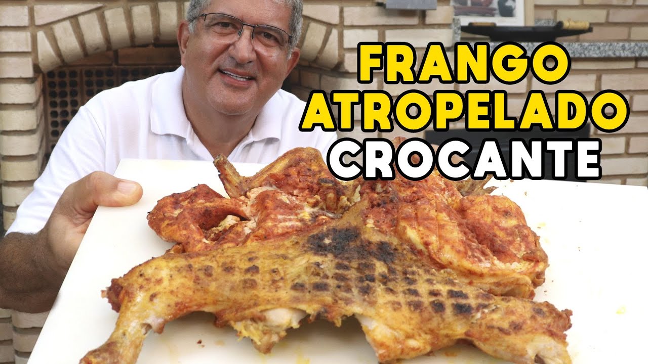Como Fazer Frango Atropelado Crocante - Tv Churrasco
