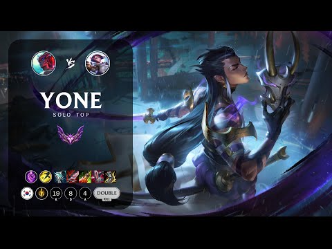 Yone Top vs Fiora - KR Master Patch 13.11