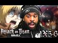 NO WAY THIS HAPPENED Attack On Titan 1x5 1x6