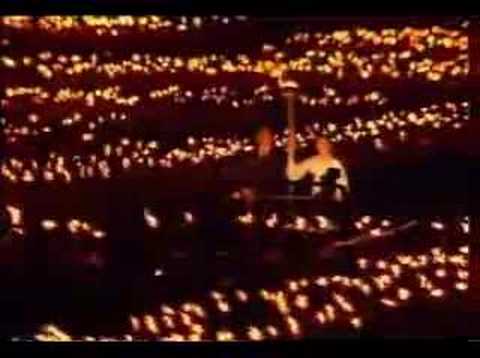 North Korean Torch March (clip #4)