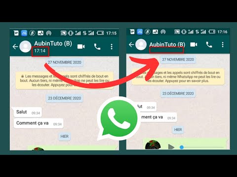 comment cacher l'heure sa dernière connexion sur WhatsApp