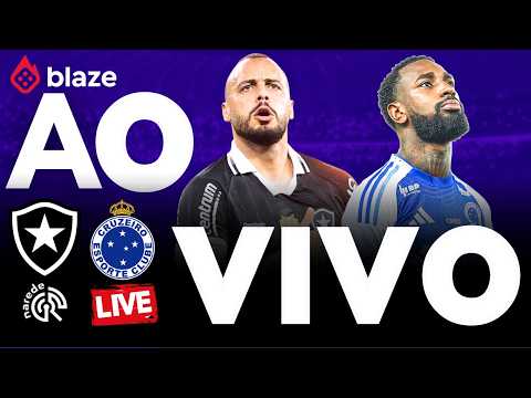 BOTAFOGO X CRUZEIRO | AO VIVO | BRASILEIRÃO 2026 | JOGO AO VIVO AGORA DIRETO DO NILTON SANTOS